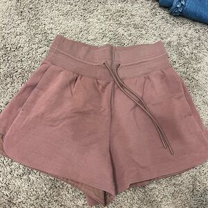 Women's Casual Drawstring Shorts - Brown